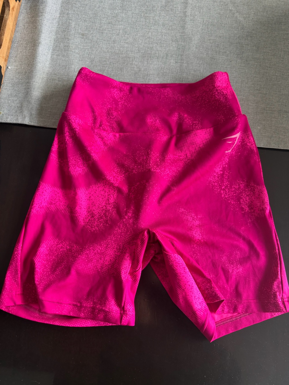Gymshark Hot Pink High-Waist Bike Shorts